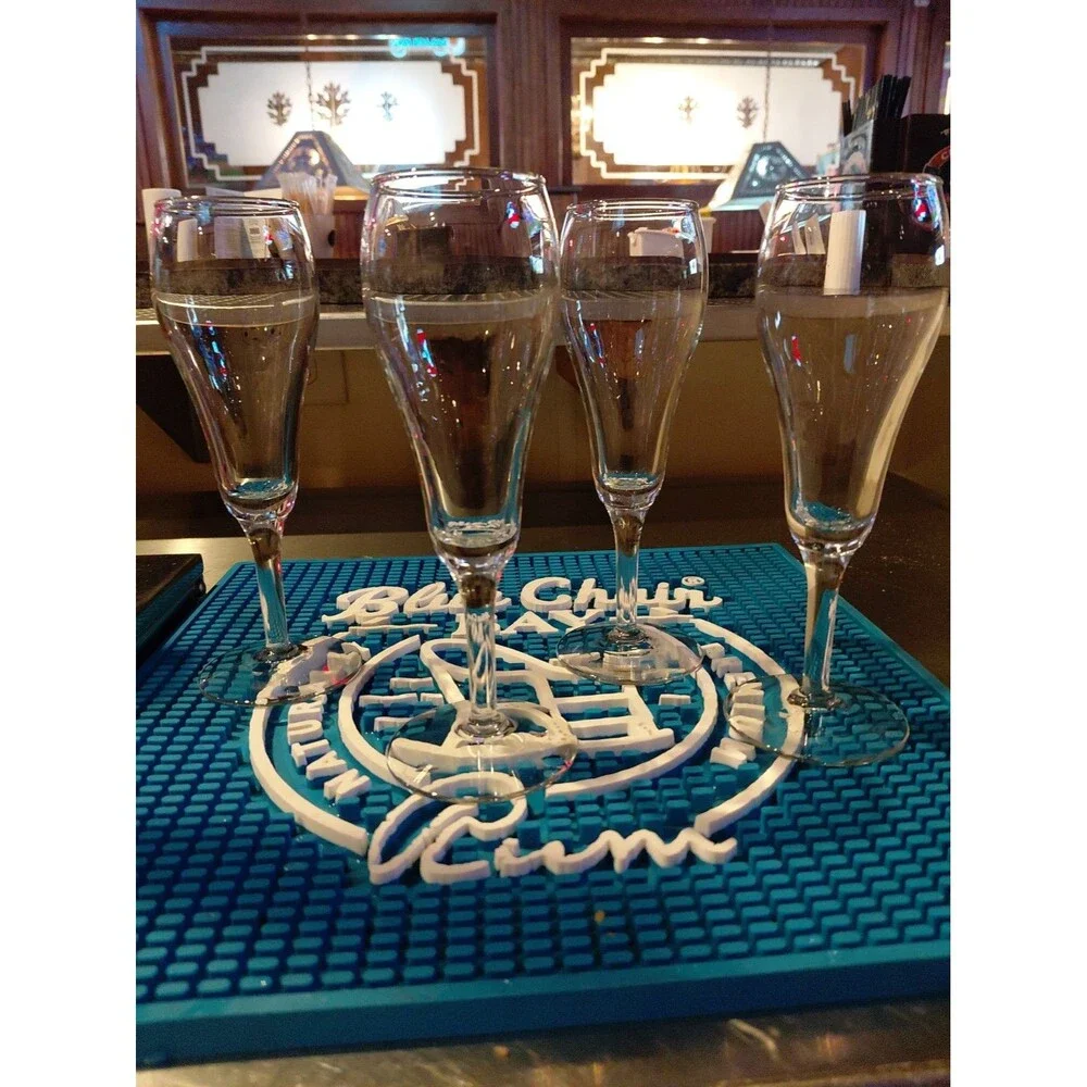 Libby Set Of 4 French Wine Glasses (Tulip Style) Champagne Glasses